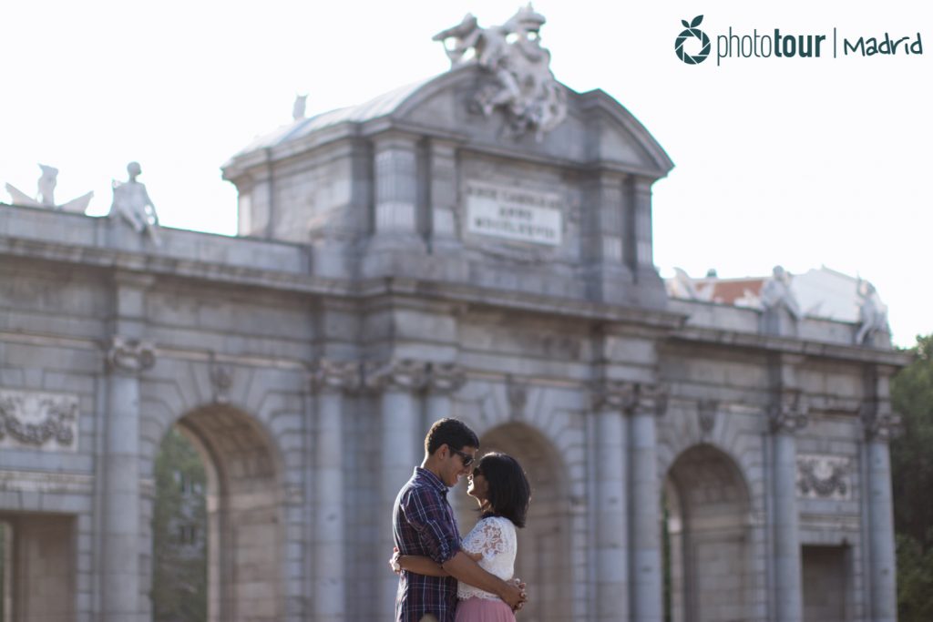 Valentine's photoshoot in Madrid